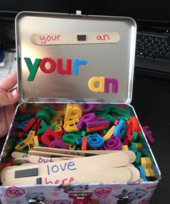 Educational Insights Multicolored AlphaMagnets and MathMagnets, 214 Pieces 50 71tCHpbkiNL