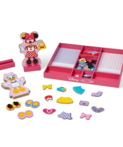 Melissa & Doug Disney Minnie Mouse and Daisy Duck Magnetic Dress-Up Wooden Doll Pretend Play Set (40+ pcs) - Toys, Dress Up Dolls For Preschoolers And Kids Ages 3+ Minnie & Daisy 27 71tCNh4VSTL