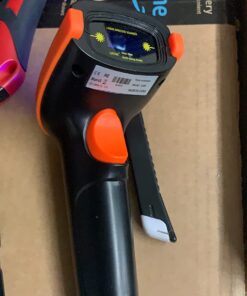 Tera Barcode Scanner Wireless 1D Laser Cordless Barcode Reader with Battery Level Indicator, Versatile 2 in 1 2.4Ghz Wireless and USB 2.0 Wired 1D Orange 27 71tCbuPLuL