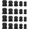 eBoot Plastic Waterproof Adjustable 3.5-13mm Cable Glands Joints, PG7, PG9, PG11, PG13.5, PG16, Pack of 20 29 71tDmVNAGjL