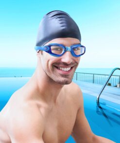 Aegend Swim Goggles, Swimming Goggles No Leaking Full Protection Adult Men Women Youth Blue Hawaii 29 71tDq Q8GtL