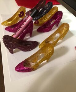 Super Z Outlet Plastic Mini Cinderella Princess Inspired Slipper High Heel Shoe Party Decoration for Weddings, Birthday Party, Table Serving, Candy & Other Event Favors (24 Pieces) 55 71tDtXFQaJL 1