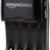 Amazon Basics Battery Charger for AA & AAA Nickel-Metal Hydride batteries (Ni-MH) With USB Port, Black 18 71tEeZhIXYL