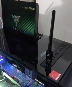 Panda Wireless PAU06 300Mbps Wireless N USB Adapter - w/High Gain Antenna - Win XP/Vista/7/8/10/11, Mint, Ubuntu, MX Linux, Manjaro, Fedora, Centos, Kali Linux and Raspbian 39 71tFKHLxVpL