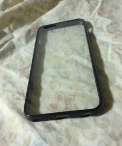 JETech Case for iPhone 6 and iPhone 6s, Shock-Absorption Bumper Cover, Anti-Scratch Clear Back (Black) black 58 71tHUXJ2yFL