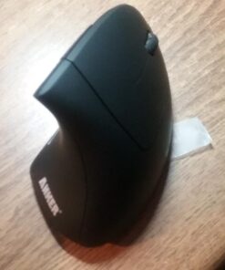 Anker 2.4G Wireless Vertical Ergonomic Optical Mouse, 800 / 1200 /1600 DPI, 5 Buttons for Laptop, Desktop, PC, Macbook - Black 64 71tIwl4MErL