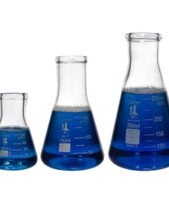 Karter Scientific Glass Flask 5 Piece Set, Narrow Mouth Erlenmeyer, Borosilicate 3.3 Glass - 50ml, 150ml, 250ml, 500ml, 1L, 213B2 50/150/250/500/1000ml 20 71tJUjQ3A8L