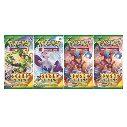 Pokémon Trading Card Game: XY - Roaring Skies Sealed Booster Pack x 4