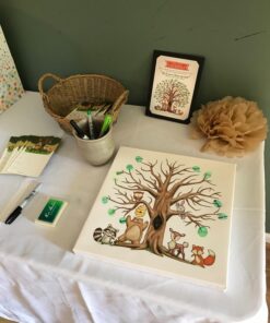 Sweet Baby Co. Neutral Sage Green Balloon Garland Kit Woodland Arch with Light Sage, Cocoa, Brown, Gold, White Balloons for Baby Shower Decorations, Hunter Jungle Theme Party Supplies, Safari Decor 43 71tKGlaoNL