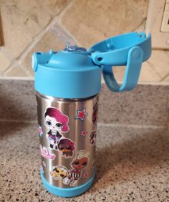 Thermos Replacement Straws for 12 Ounce Funtainer Bottle, Clear, 1 Pack 45 71tKaWKvXuL