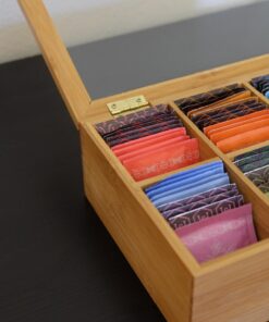 Oceanstar - TB1323 Oceanstar Bamboo Tea Box, 12 Inch, Natural 40 71tKluUUyXL