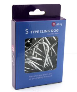 Alternative view of RuiLing Chrome Finish Steel S hook Cookware Universal Pot Rack Hooks Sturdy Hanging Hooks - Multiple uses for Kitchenware, Pots, Utensils, Plants, Towels - Set of 10 Silver