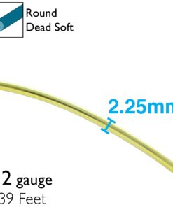 The Beadsmith 12-Gauge Anodized Aluminum Wire for Jewelry Making, Metal Wire for Wrapping (Apple Green) 10 71tL4lrLQpL