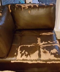 Leather Repair Kit/Leather Color Kit/Cleaner/Color Restorer/Sponge Applicator (Leather Repair) (Vinyl Repair) (Leather Dye) (Dark Brown) Dark Brown 21 71tLPBBqNrL