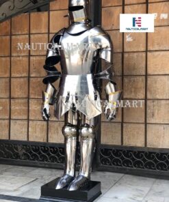 Alternative view of Gothic German Suit of Armor Medieval Full Body Armour - Halloween