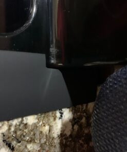 Silicone Stove Counter Gap Cover / Filler by Kindga 25" Long, Sealing Spills Between Kitchen Appliances Washing Machine and Stovetop, Set of 2 (Black) 25" Black 42 71tLfvm7JZL