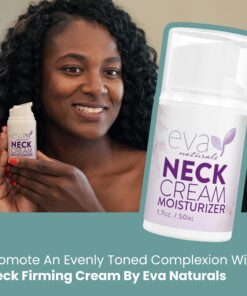 Eva Naturals Neck Firming Cream Firming Neck Cream for Tightening and Wrinkles - Tightening Lifting Sagging Skin - Skin Tightening Cream For Face and Double Chin (1.7 oz) 22 71tLu1RkotL