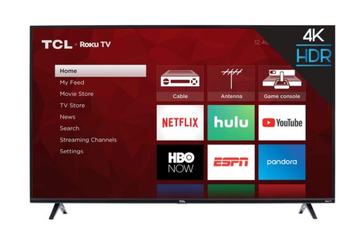 TCL 43S425 43 Inch 4K Ultra HD Smart ROKU LED TV (2018) 43 in TV only