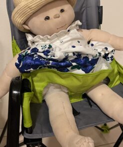 Summer Infant Pop ‘n Sit Portable Highchair, Green - Portable Highchair For Indoor/Outdoor Dining – Space Saver High Chair with Fast, Easy, Compact Fold, For 6 Months – 45 Pounds 32 71tNR zc5aL