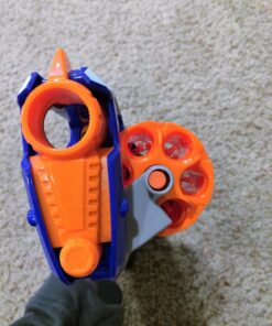 NERF N Strike Elite Strongarm Toy Blaster with Rotating Barrel (Amazon Exclusive) White 37 71tOBba9a8L