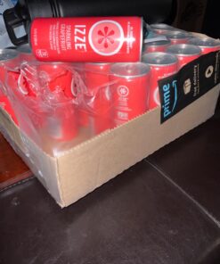 IZZE Sparkling Juice, Grapefruit, No Added Sugars, No Preservatives, Non-GMO, 8.4 Fl Oz Can (Pack of 24) 8.4 Fl Oz (Pack of 24) 36 71tOXhtZWL