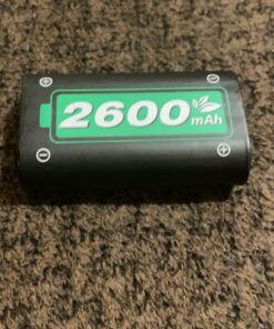 Ponkor Rechargeable Battery Packs for Xbox Series X|S/Xbox One, 2x2600mAh Batteries with High-Speed Charging Station for Xbox One S/Xbox One X/Xbox One Elite Controller 45 71tOkOgfomL