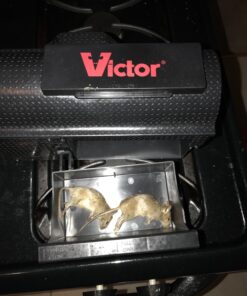 Victor M260 Indoor Multi-Kill Humane Electronic Mouse Trap - No Touch, No See Electronic Instant Kill Mouse Trap – Kills & Holds Up to 10 Mice Per Setting 1 Trap 27 71tOz9afFL