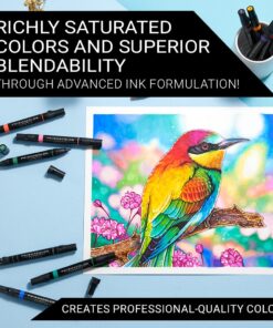 Prismacolor Premier Double-Ended Art Markers, Fine and Chisel Tip, 72 Pack 72 Count (Pack of 1) 38 71tQAaOTxKL