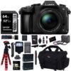 Panasonic LUMIX G85MK 4K Mirrorless Interchangeable Lens Camera Kit, 12-60mm Lens, Lexar U3 64GB Memory Card, 2 Spare Batteries, Charger, Bag and Accessory Bundle 19 71tReGgrcL