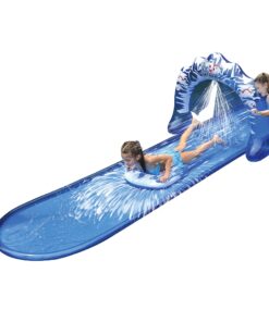 Jilong Outdoor Inflatable 16 Foot Slip and Slide Icebreaker Water Slide with Racing Raft and Water Sprayer for Ages 4 and Up, Blue 15 71tSFNW Q6L