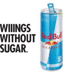 Red Bull Sugar Free Energy Drink, 8.4 Fl Oz, 24 Cans (6 Packs of 4) Sugar-Free 8.4 Ounce 24pk, (4x6) 18 71tSswGvQzL 1