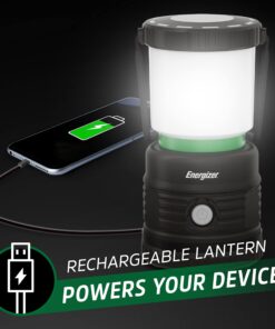 ENERGIZER LED Camping Lantern X1000, Bright and Rugged Tent Light, Water Resistant Lantern for Camping, Hiking, Fishing, Emergency (USB Cable Included) 41 71tTeCJrPdL
