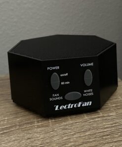 LectroFan High Fidelity White Noise Machine with 20 Unique Non-Looping Fan and White Noise Sounds and Sleep Timer Classic-Black Black Standard Packaging 41 71tTvJVEFML