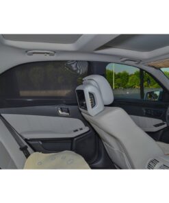 TFY Universal Car Side Window Sun Shade - Protects Your Kids from Sun Burn - Double Layer Design - Maximum Protection - Fit Most of Vehicle - 2 Pieces (Regular Contoured Window) Regular Contoured Window 28 71tUT6sDKXL