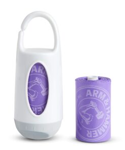 Munchkin® Arm and Hammer Diaper Bag Dispenser and 24 Diaper Disposal Bags Dispenser + 24 Bags 31 71tVPS3PjKL