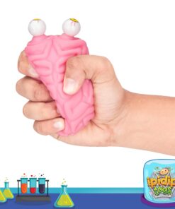 Flippy Brain Squishy Eye Popping Squeeze Fidget - Stress Relief Ball - Anxiety Reducer Sensory Play - Gag for Boys and Girls - Suitable for Autism, ADHD 19 71tVR0jKXLL