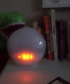 Sunrise Alarm Clock for Heavy Sleepers, Wake Up Light with Sunrise/Sunset Simulation, Dual Alarms & Natural Sounds, Snooze & Sleep Aid, FM Radio, 7 Colors Night Light for Bedroom, Ideal for Gift Classic Version 46 71tVbNKpWNL