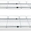 Surpahs 2 Tier Under Sink Expandable Shelf Organizer, Storage Rack (Silver) 43 71tVg MC0XL
