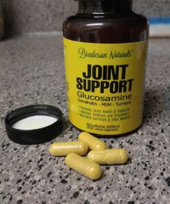 Bradeson Naturals Joint Supplement with Glucosamine Chondroitin Turmeric MSM Boswellia Bromelain & Quercetin.Promotes Joint Health. 90 Capsules. Made in USA 31 71tWBoiN2nL