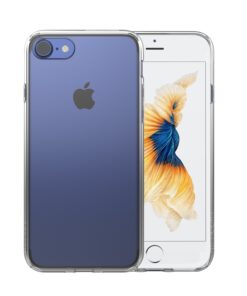 Luvvitt Clear View Case with Hybrid Scratch Resistant Back Cover and Shock Absorbing Bumper for Apple iPhone 7 (2016) iPhone 8 (2017) and iPhone SE (2020) - Clear 19 71tWgIS5oIL