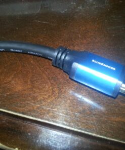 BlueRigger HDMI to DVI Cable (6FT, High-Speed, Bi-Directional Adapter Male to Male, DVI-D 24+1, 1080p, Aluminum Shell) - Compatible with Raspberry Pi, Roku, Xbox One, PS5/PS4/PS3, Graphics Card 6FT 41 71tWosaj VL