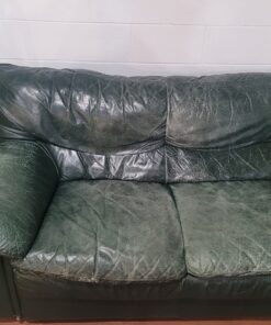 The Original Leather Recoloring Balm by Furniture Clinic - 16 Color Options - Leather Repair Kit for Furniture - Restore Couches, Car Seats, Clothing - Non-Toxic Leather Repair Cream (Pine Green) Pine Green 57 71tWrnF2TgL