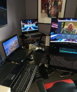 SAMSUNG 32" Odyssey G55A QHD 165Hz 1ms FreeSync Curved Gaming Monitor with HDR 10, Futuristic Design for Any Desktop, LS32AG550ENXZA 32-inch G50A (2022 refresh) QHD, 165Hz Curved 40 71tXTseUY L