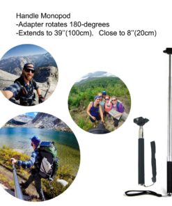 Soft Digits Accessories Bundle Kit for GoPro Hero 5/4/3/2/1 Action Camera Accessory Set for Ourdoor Sports in Swimming Diving Rowing Climbing Bike Riding(44 Items) 38 71tY2cxjm3L