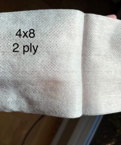 Dynarex Non-Woven Sponges, Non-Sterile, Gauze Sponges, for Cleansing, Prepping and Dressing, Highly-Absorbent and with Less Linting, 4"x 4", 4 Ply, 1 Box of 200 Non-Woven Sponges 200 Count (Pack of 1) 33 71tZcPtjr5L