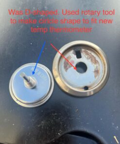 Char-Broil 7484426P06 Temperature Gauge, Standard, Silver 27 71tZh4FMooL