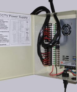 InstallerCCTV 18 Channel 29 Amp 12V DC CCTV Distributed Power Supply Box for Security Camera, DVRs. UL Listed 21 71taWLj3A9L