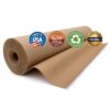Kraft Paper Jumbo ROLL 17.75" Wide 2400" Long Jumbo ROLL 200 FEET Proudly Made in The USA- Perfect for Packing, Wrapping, Butcher, Craft, Postal, Shipping, Arts and Craft, Table Covers 14 71taZxuPFML