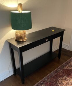 Convenience Concepts American Heritage 1 Drawer Console Table with Shelf, Black 42 71tcbP4kCdL