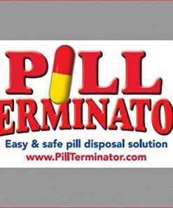 Pill Terminator Safe Pill Disposal Container Medicine Cabinet Size ( 300 cc ) Pack of 1 11 71tddZXo fL